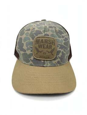 Marsh Wear Daffy Trucker Hat Camo Snapback